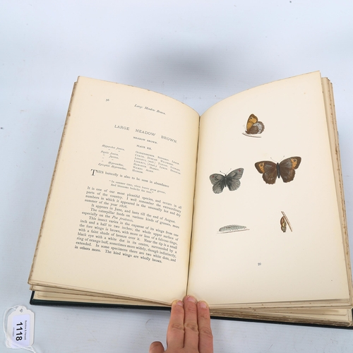 1118 - Morris's British Butterflies, by Rev F O Morris, Eighth Edition published by John Nimmo London 1895,... 