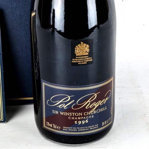 1223 - Pol Roger, Cuvee Sir Winston Chuchill, Vintage 1996 Champagne, in original presentation box