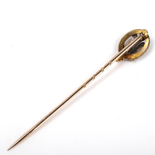 202 - Royal interest - an Edward Prince of Wales, later King Edward VIII, presentation tie / stick pin, th... 