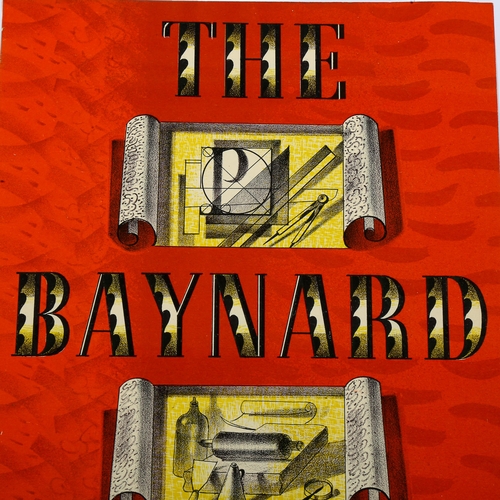 1565 - Barnett Freedman (1901-1958), colour lithograph on paper, advertisement for Baynard Press, 18cm x 24... 