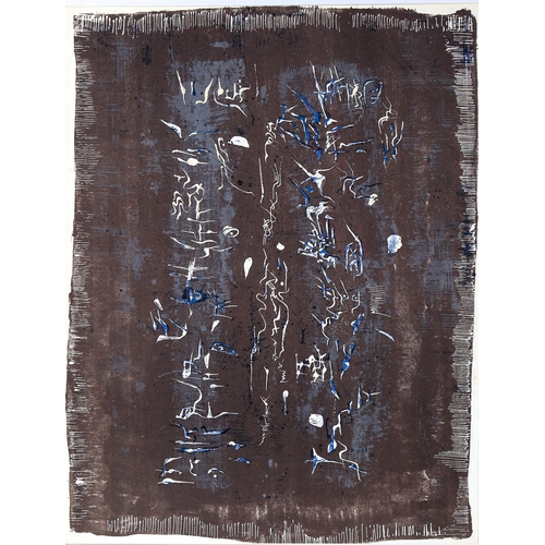 1673 - Zao Wou Ki (1921 - 2013), 2 lithographs, abstract compositions, 31cm x 24cm, framed (2)