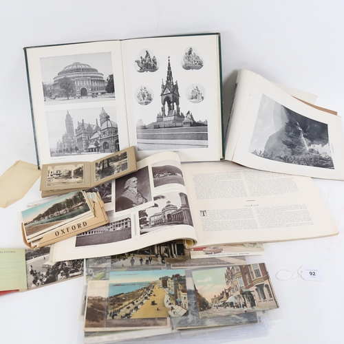 92 - Various topographical postcards etc