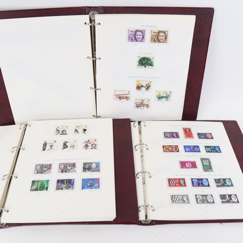 96 - 3 Stanley Gibbons Great Britain postage stamp albums