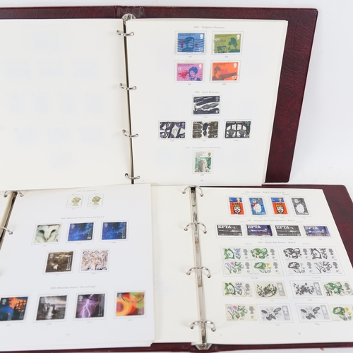 96 - 3 Stanley Gibbons Great Britain postage stamp albums