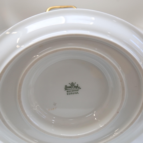 317 - Rosenthal Classic gilded white porcelain dinner service