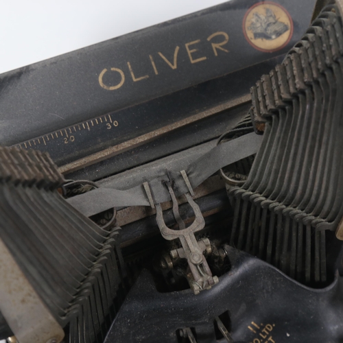 447 - An early 19th century Oliver No. 11 typewriter, height 26cm