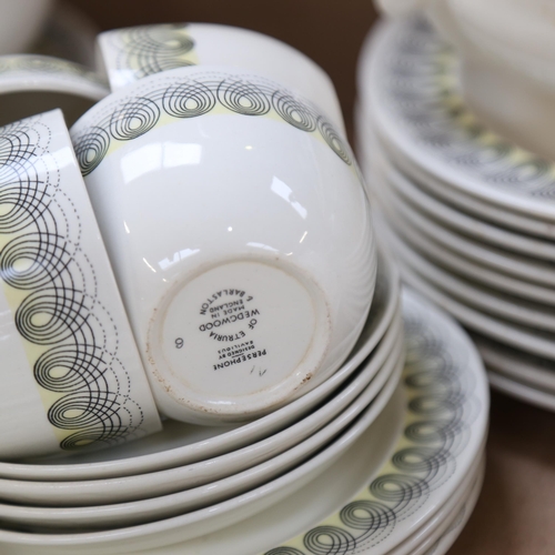 601 - Wedgwood Persephony dinner service by Eric Ravilious, including tureens and serving plates