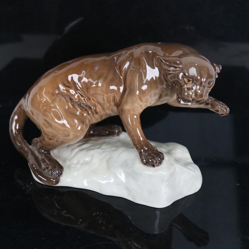 713 - Beswick prowling panther figure, model no. 1823, height 14cm