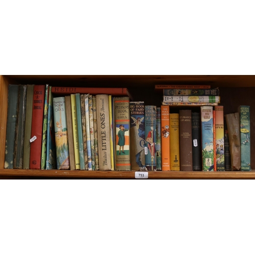 753 - Various Vintage books, including Oxford novels etc