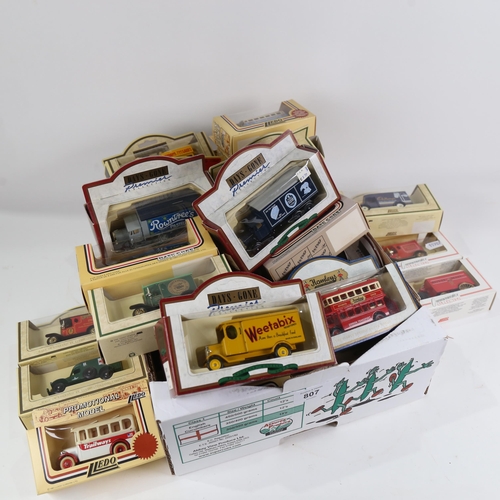 807 - A quantity of Days Gone and Lledo boxed toy cars (boxful)