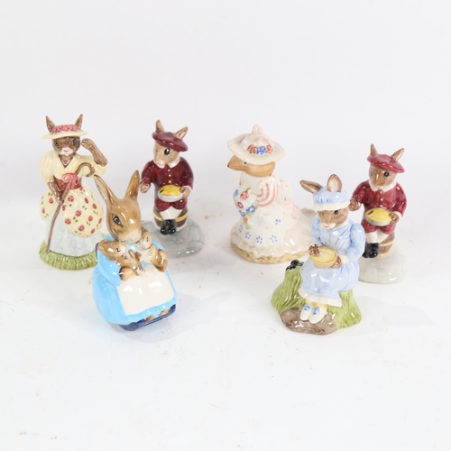 888 - 5 Royal Doulton Bunnykins figures, and another (5)