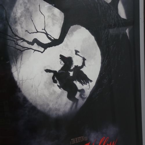 917 - An advertising poster for Sleepy Hollow - Heads Will Roll, signed Johnny Depp and Christina Ricci, f... 