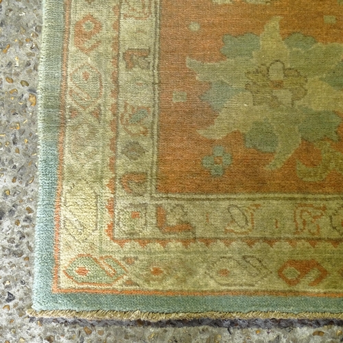 2731 - A Hill & Company cream ground Persian design carpet, 303cm x 248cm. Viewing by appointment.