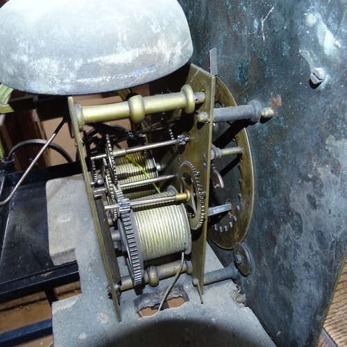 2177 - An 18th century 8-day longcase clock, having a 12