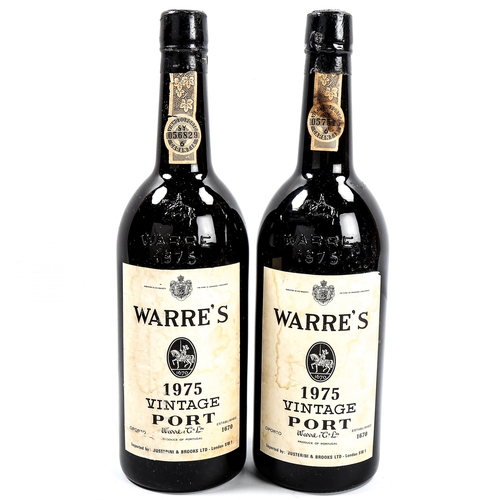 1019 - 2 bottles of Warre's 1975 vintage port.