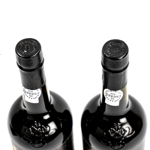 1020 - 2 bottles of Fonseca 2007 Vintage port, bottled 2009.