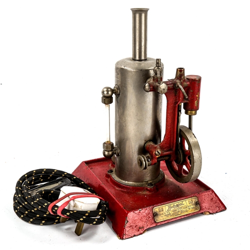 1090 - 1930 Hotpoint Electric Stationary Steam Engine, height 25cm