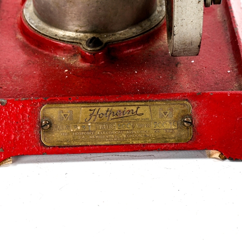 1090 - 1930 Hotpoint Electric Stationary Steam Engine, height 25cm