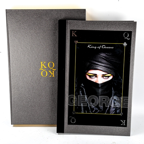 1107 - A large format limited edition coffee table book, King Of Queens, signed by Boy George, no. 917/999,... 