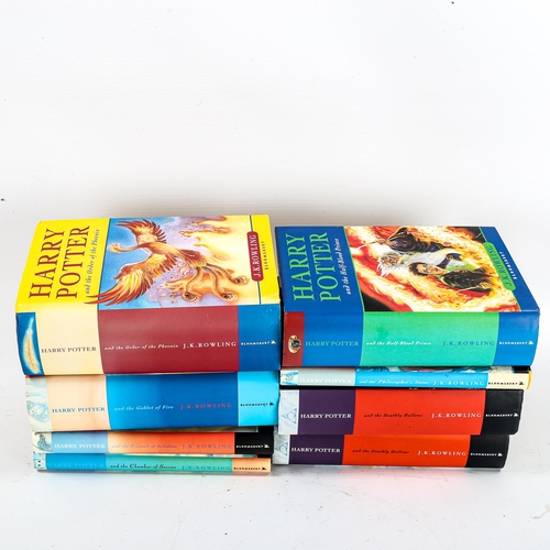 1191 - 8 Harry Potter hardback books, including 4 first editions