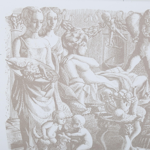 1758 - Richard Shirley Smith, engraving, Roma, 1961/2006, no. 139/200, image 15cm x 20cm, mounted