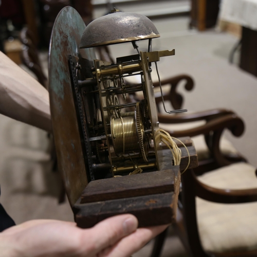 62 - ROBERT MENZIES OF CRIEFF - an early 19th century Scottish mahogany 8-day longcase clock, circular si... 