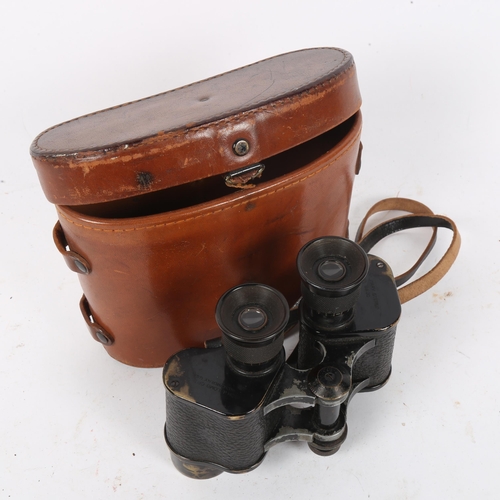 169 - A pair of Second World War Period Bausch & Lomb military stereo 6x30 binoculars, inscribed AL Anders... 