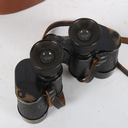 169 - A pair of Second World War Period Bausch & Lomb military stereo 6x30 binoculars, inscribed AL Anders... 