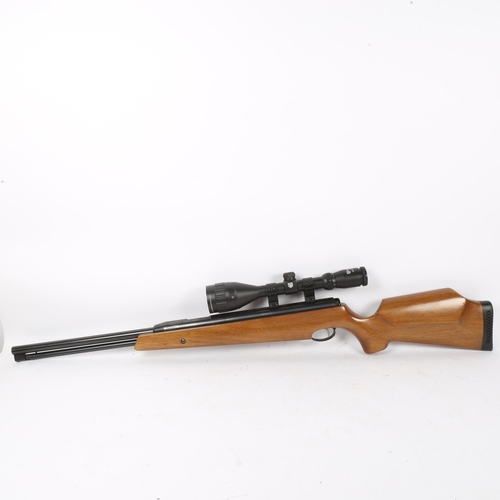 173 - BAM B40 .22 calibre air rifle, under barrel lever action with Nikko Stirling Mountmaster 4-12x50 sco... 