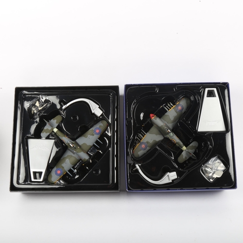 18 - CORGI - 2 x The Aviation Archive Limited Edition 1:72 diecast model planes, comprising AA36508 Hawke... 