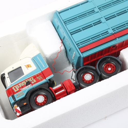 69 - CORGI - a Limited Edition Olivers Transport Scania 4 Series Livestock Transporter diecast model lorr... 