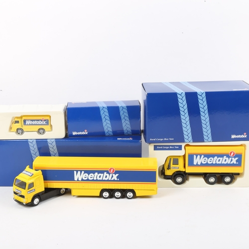 70 - CORGI - 3 x Weetabix Collection diecast vehicles, comprising Leyland Truck 56501, Ford Cargo Box Van... 