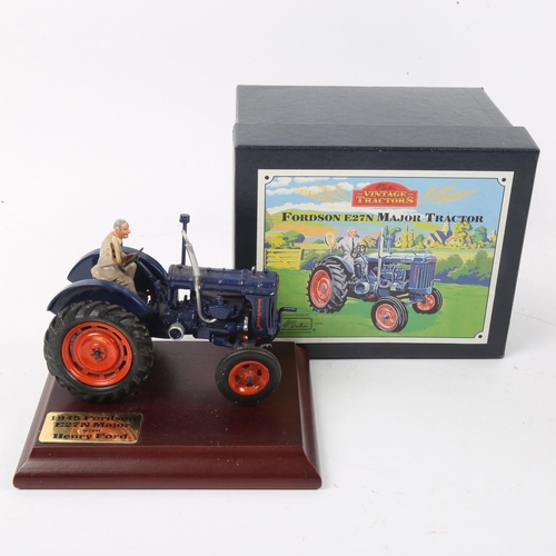 83 - W BRITAIN - Fordson E27N Major Tractor diecast model, 8715, boxed