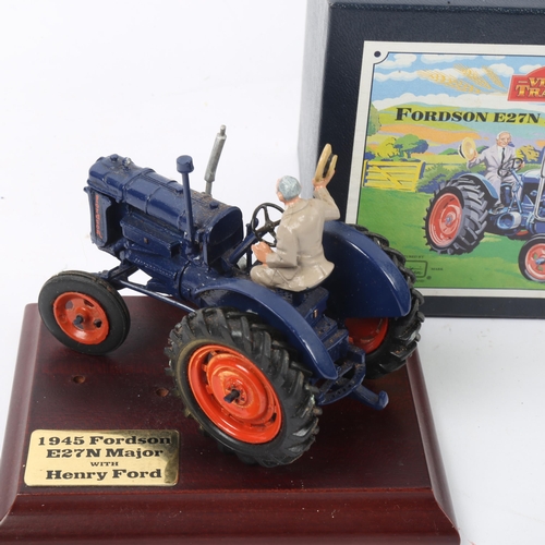 83 - W BRITAIN - Fordson E27N Major Tractor diecast model, 8715, boxed