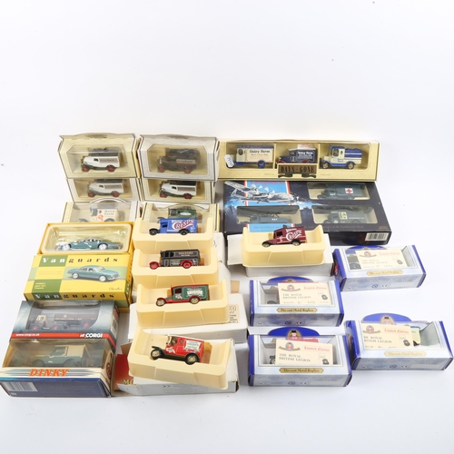 99 - Various Vintage diecast toy cars and vehicles, including Vanguards, Lledo, Dambusters etc