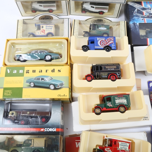 99 - Various Vintage diecast toy cars and vehicles, including Vanguards, Lledo, Dambusters etc