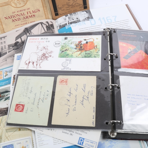 228 - Modern Irish stamp albums, First Day Covers, Ordnance Survey maps etc