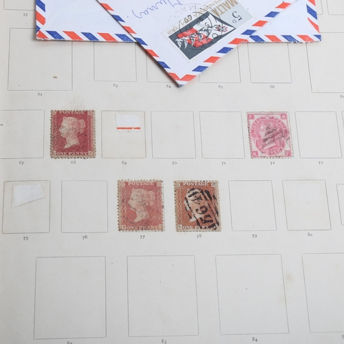 236 - A quantity of world postage stamps and albums (boxful)