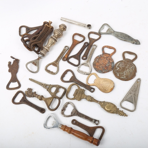 301 - A quantity of Vintage and Antique bottle openers (boxful)