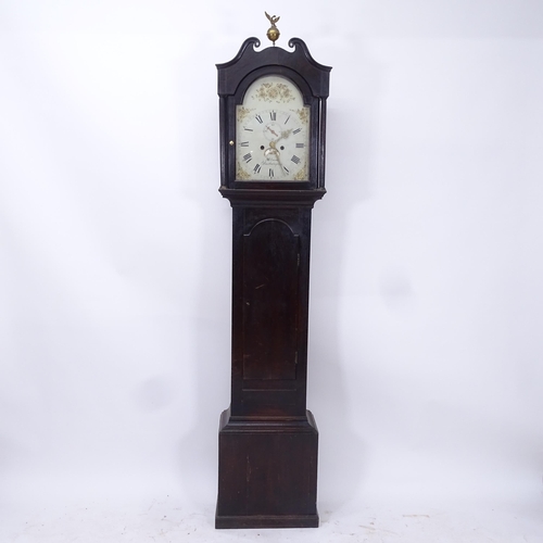 2074 - MILSOME - SOUTHAMPTON - an 18th century 8-day longcase clock, with 12