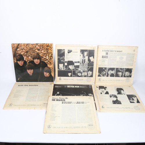 401 - 7 x Beatles Mono First Cut LPs