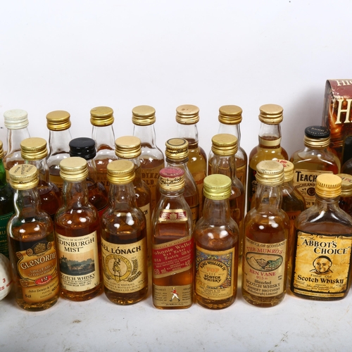 583 - A quantity of Whisky miniatures (boxful)