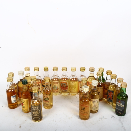 593 - A quantity of Whisky miniatures (boxful)