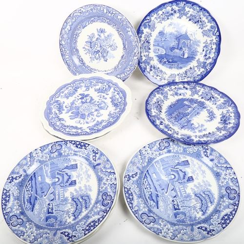 870 - Spode Blue Room Collection plates