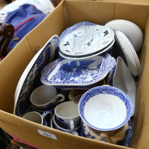 925 - 1960s Homemaker plates, and various blue and white china