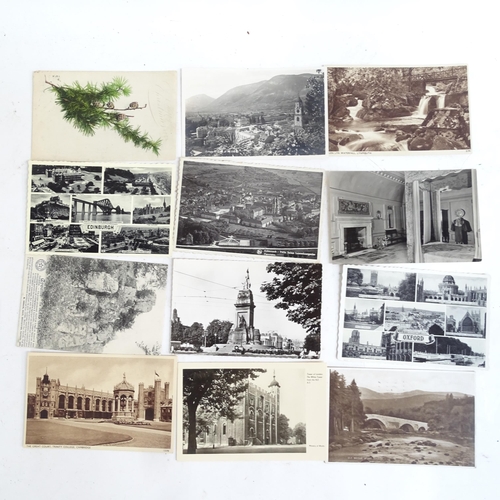 239 - A quantity of Vintage loose postcards, including topographical (boxful)