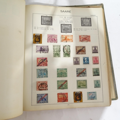 240 - A quantity of world postage stamp albums