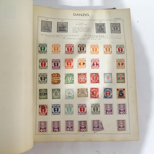 240 - A quantity of world postage stamp albums