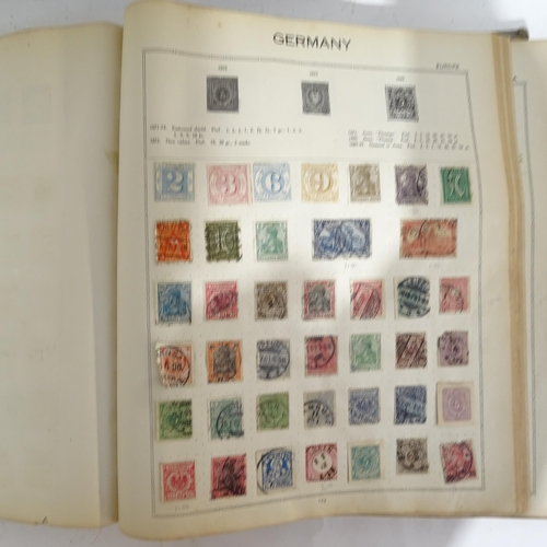 240 - A quantity of world postage stamp albums