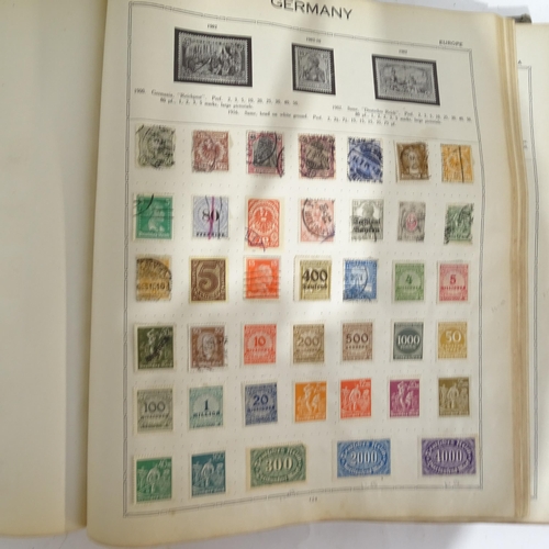 240 - A quantity of world postage stamp albums